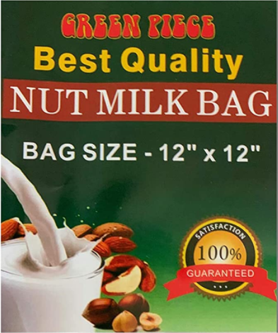 10x reusable nut milk tea coffee fruit juice cotton mesh strain filter bag  YH 