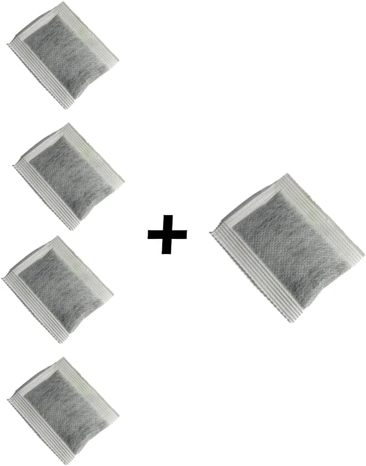 Green Piece® Diaper Pail Deodorizer – Activated Charcoal, 4+1 Pack (5 Count) | Diaper Genie Compatible – Made USA - Image 3