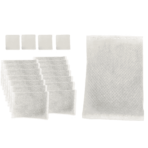 Green Piece® All-Natural Baby Diaper Pail Deodorizer - Activated Charcoal Air Purifier Compatible with Diaper Pails, Shoe Closets, Trash Cans (Pack of 12 with Big Filter)